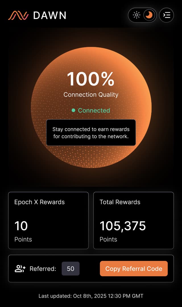 Dawn Validator Extension